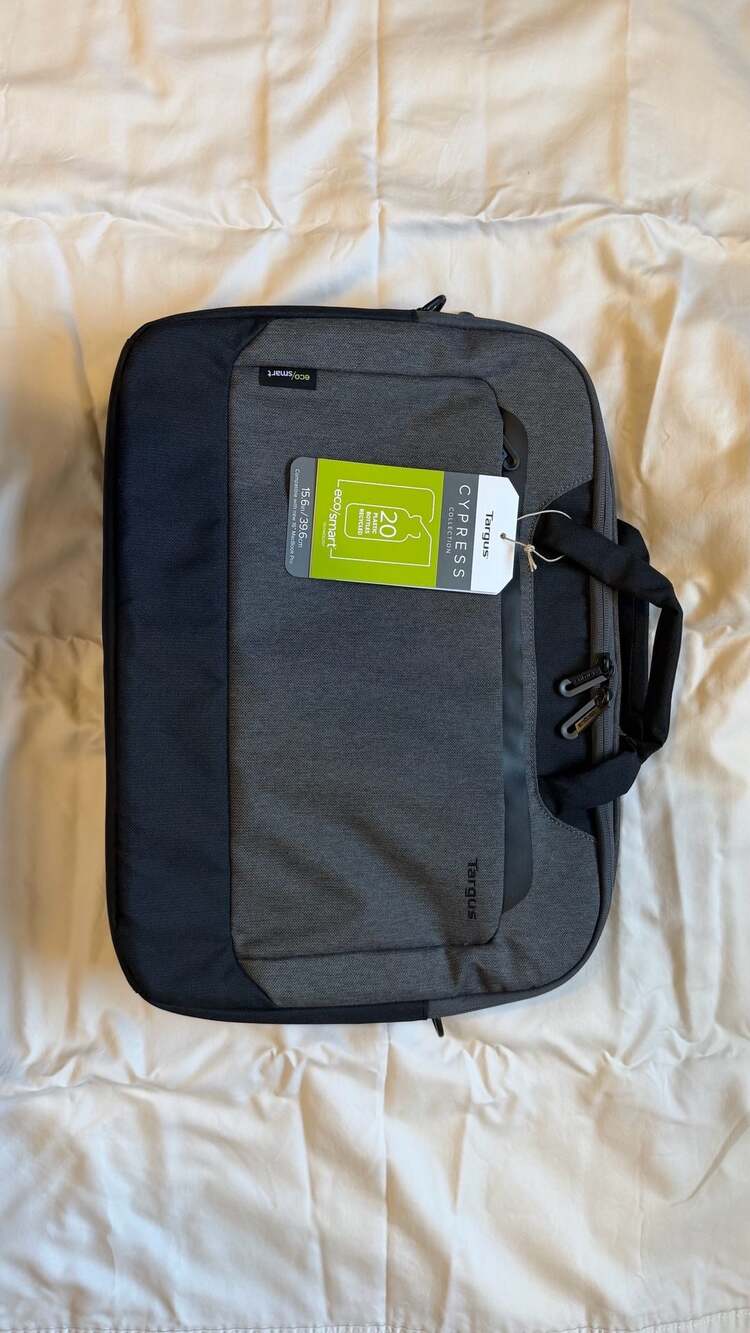 Targus 15.6" Cypress Slimcase with EcoSmart Laptop Bag Grey